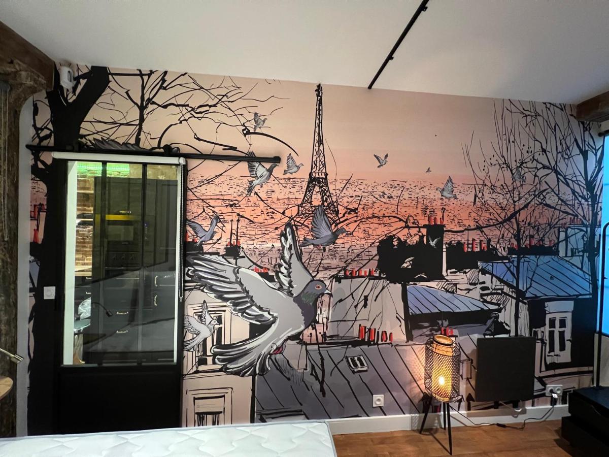 Good Vibes Luxurious Loft In Paris 11Th, With Ac & Table Football Εξωτερικό φωτογραφία