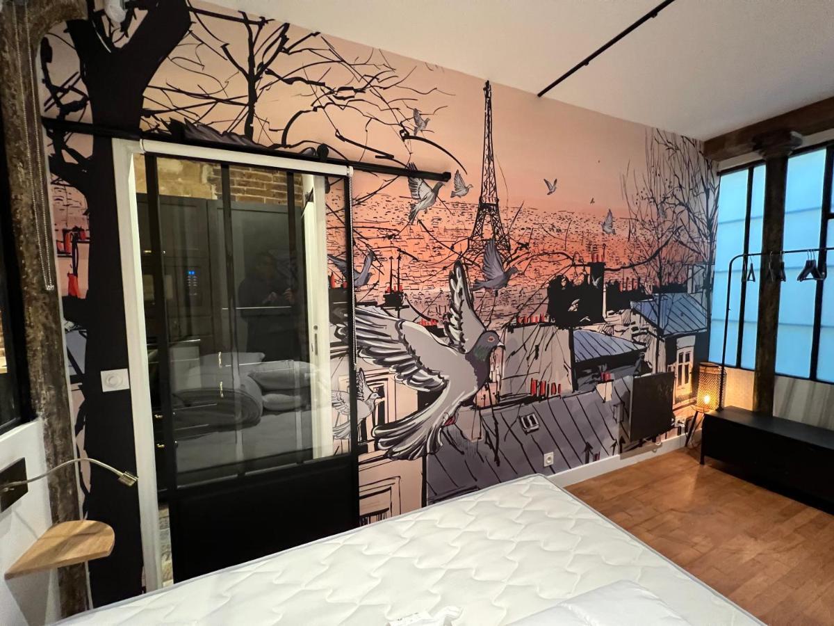 Good Vibes Luxurious Loft In Paris 11Th, With Ac & Table Football Εξωτερικό φωτογραφία